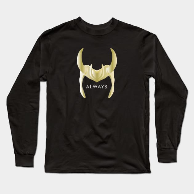 ALWAYS Long Sleeve T-Shirt by Hou-tee-ni Designs